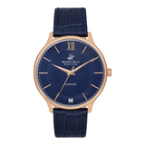 Beverly Hills Polo Club  Men's watch, Blue Dial, Blue Leather Strap, Wrist Watch,BP3310X.499