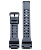 Casio Original Black Resin Band Watch Strap 28mm, CST10410723