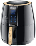 Black+Decker, Digital Air Fryer Aerofry 4 Litres, Black, AF400-B5