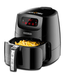 Black+Decker, 5 Litre 1.2kg 12-in-1 Multifunction Digital XL Air Fryer AerOfry, Black, AF600