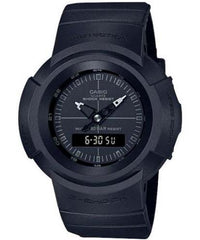 G-Shock Unisex Watch Analog & Digital Combo, Black Dial Black Resin Band, AW-500BB-1EDR