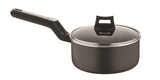 Black+Decker, 16cm Non-Stick Saucepan with Lid, BXSSP16BME