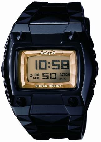 Baby-G men analog watch, gold dial with comfortable strap, model GS-0302-BG2100, Bahrain