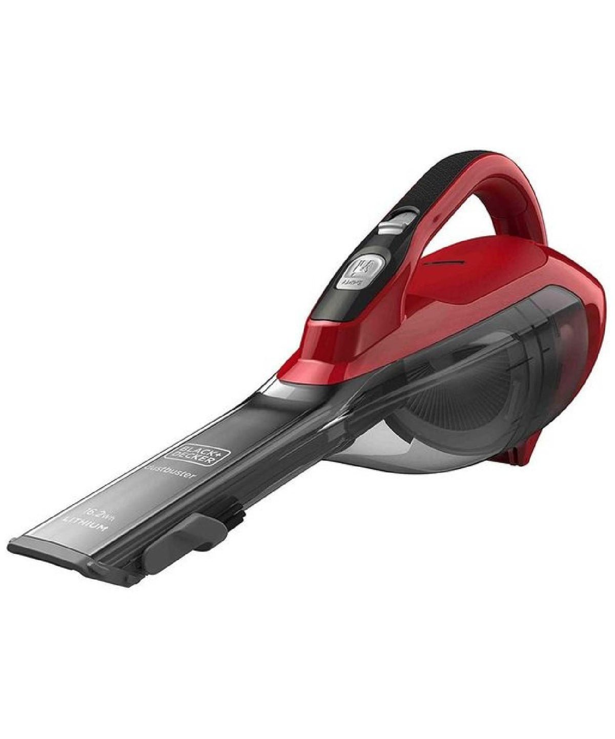 Black+Decker, 16.2 Wh Lithium-Ion Cordless Dustbuster Cherry Hand Vacuum Cleaner, DVA315J