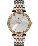 Beverly Hills Polo Club  Women's Analog Watch, Silver Dial, Stainless-Steel Two-Tone Strap, BP3183C.530