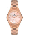 Beverly Hills Polo Club  Women's Analog Watch, Rosegold Dial & Rosegold Stainless Steel Strap, BP3229X.410
