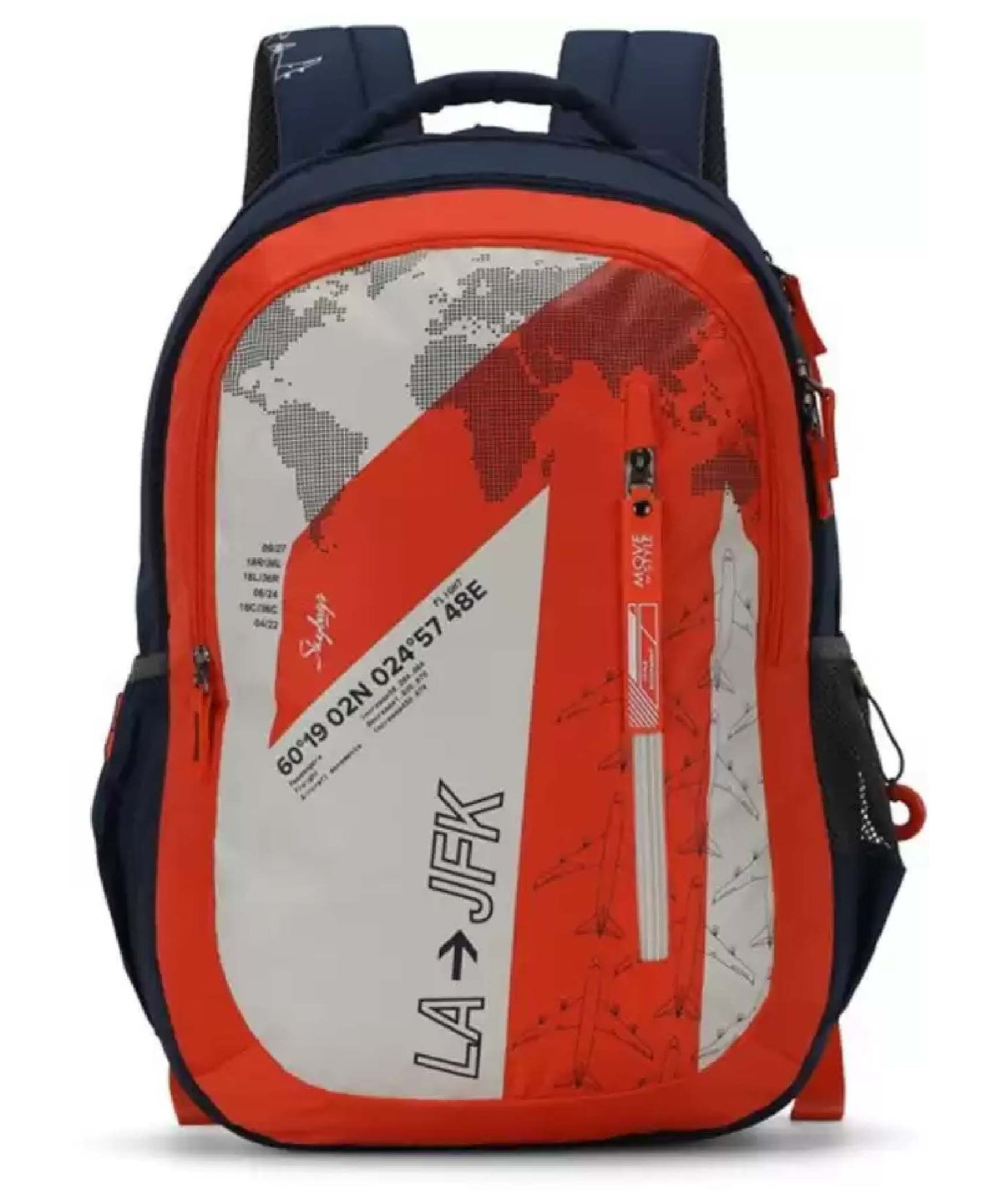 Skybag, Figo Plus 03 Unisex Orange School Backpack 30 Litres, BPFIGP3ONG