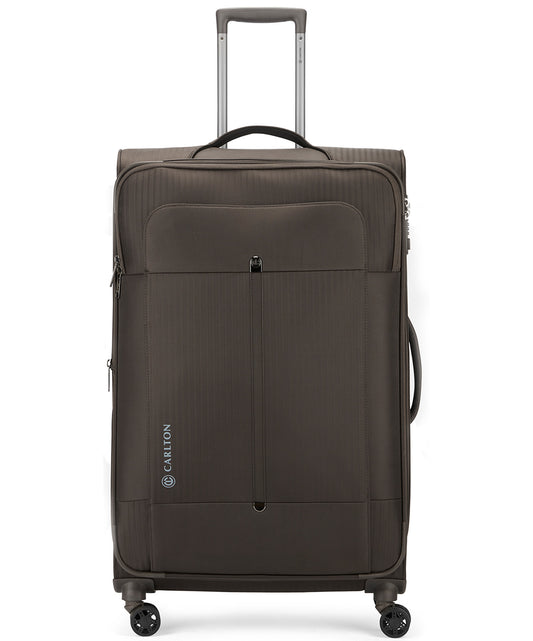 Carlton CA-TUXEDO69BRN 69cm Brown Soft Top Trolley