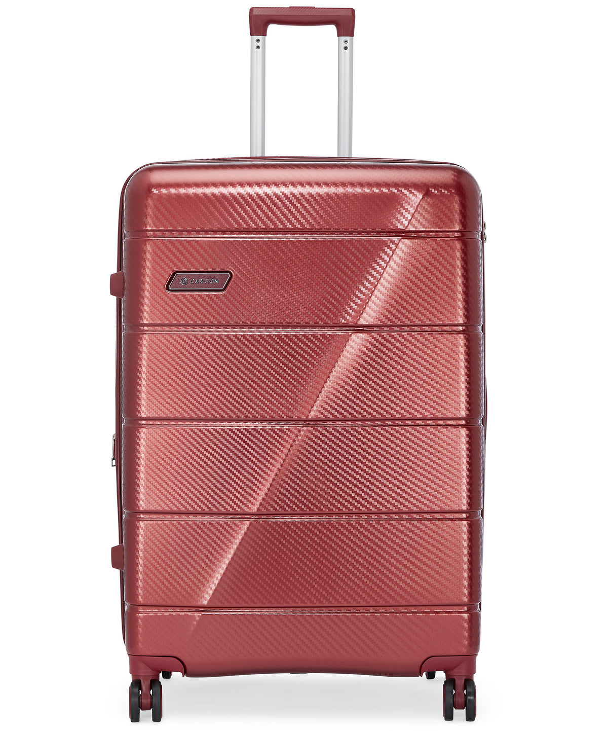 Carlton Milan 55cm, 4 Wheel Cabin Luggage Maroon Trolley,MILAN55MRN