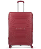 Carlton Carnival Plus 66cm Maroon 8w Hard Top Trolley, CARNIVALPLUS66MRN