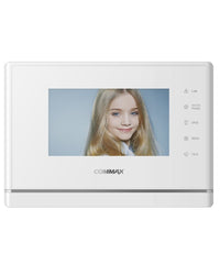 Commax Fine View 7" Handsfree Video Monitor, White, CDV-70Y