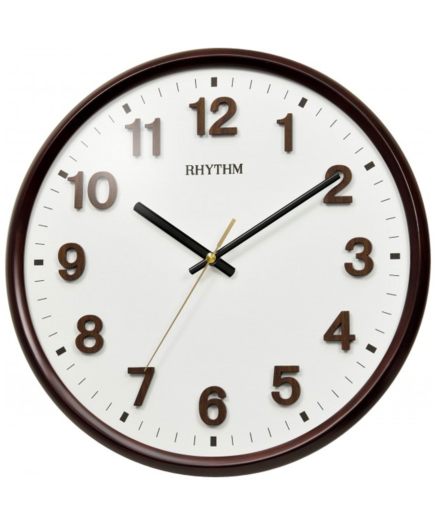 Rhythm, Value Added Wooden Wall Clock, CMG127NR06