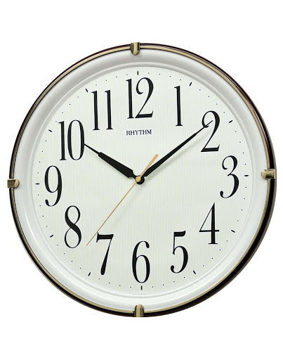 Rhythm Wall Clock, Super Luminous Dial, CMG404NR06