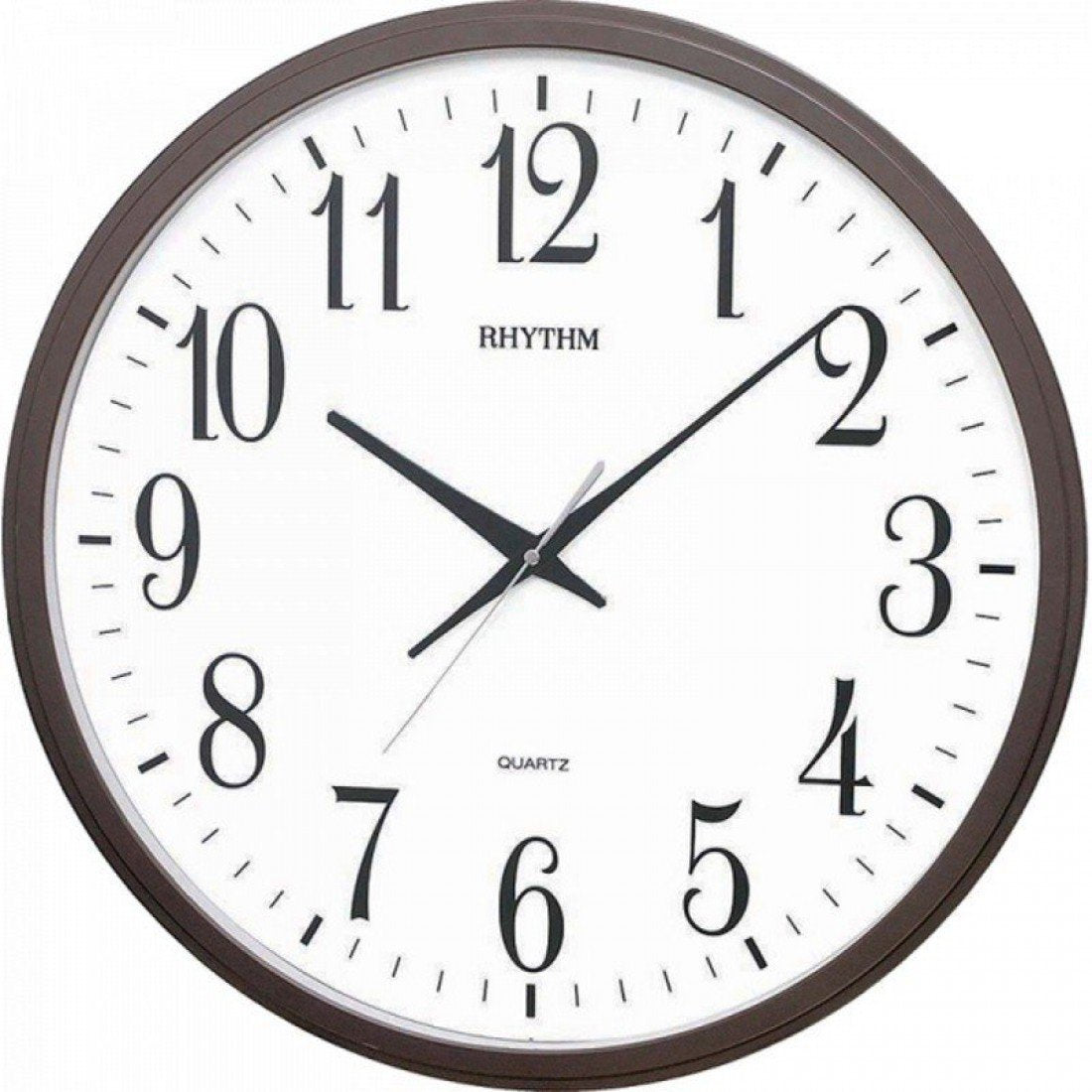 Rhythm Wall Clock, Jumbo Size With Silent Silky Move, CMG430NR06