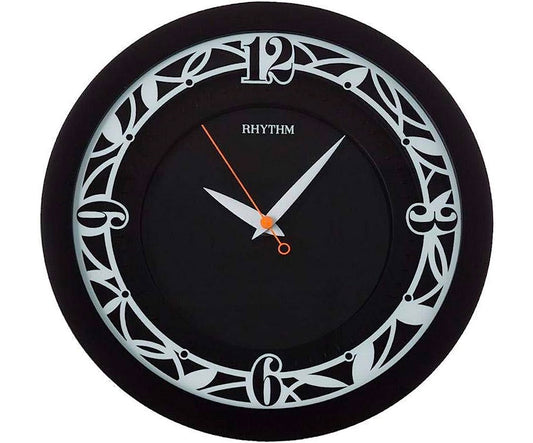 Rhythm, Unisex, Analog Watch, Black Dial, RH-CMG483NR02