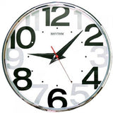 Rhythm Wall Clock, Silent Silky Move, CMG486NR19