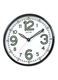 Rhythm Wall Clock Glow In The Dark With Silent Silky Move, CMG499BR71