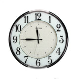 Rhythm Wall Clock, Mirror finish Glass With 3D Index & Silent Silky Move, CMG527NR02