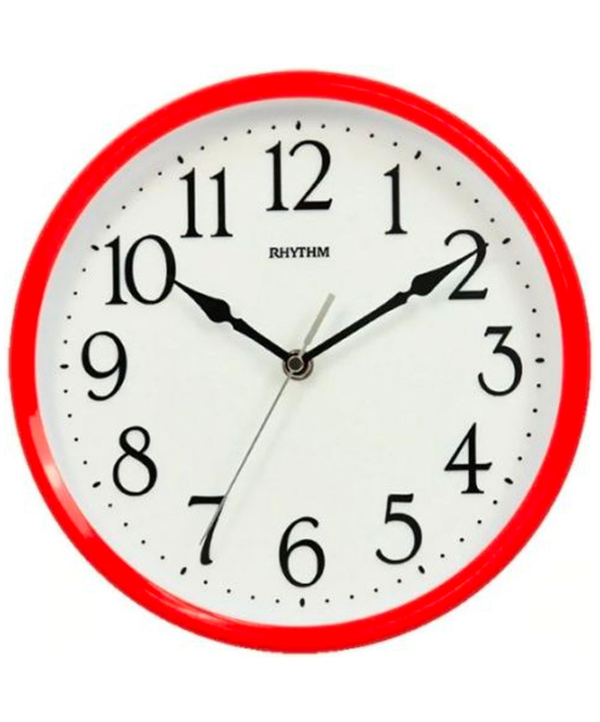 Rhythm Wall Clock, Analog Clock White Dial, CMG577BR01