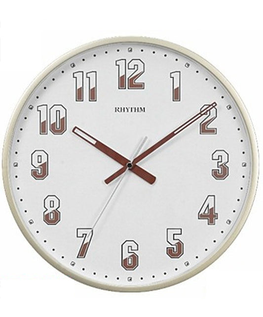 Rhythm, Unisex, Analog Watch, White Dial, RH-CMG599NR18