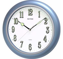 Rhythm Wall Clock, Super Luminous, CMG710NR11