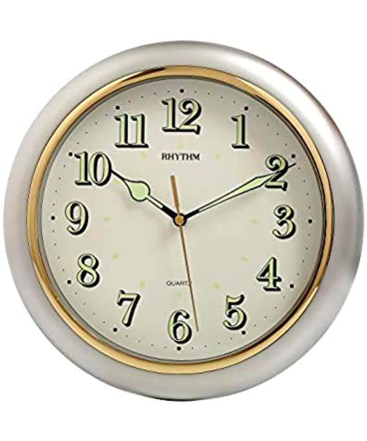 Rhythm, Super Luminous Wall Clock, CMG710NR19