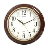 Rhythm Wall Clock, Plastic Case, CMG723NR06