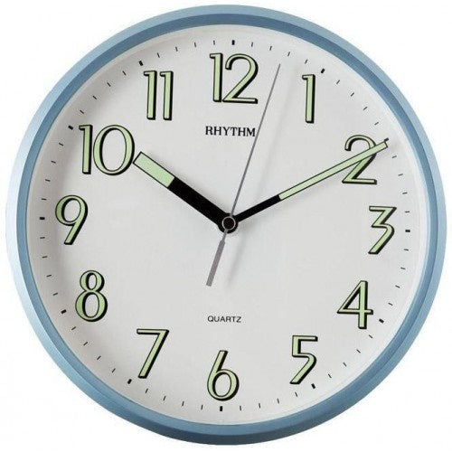 Rhythm Wall Clock, Super Luminous, CMG727NR04