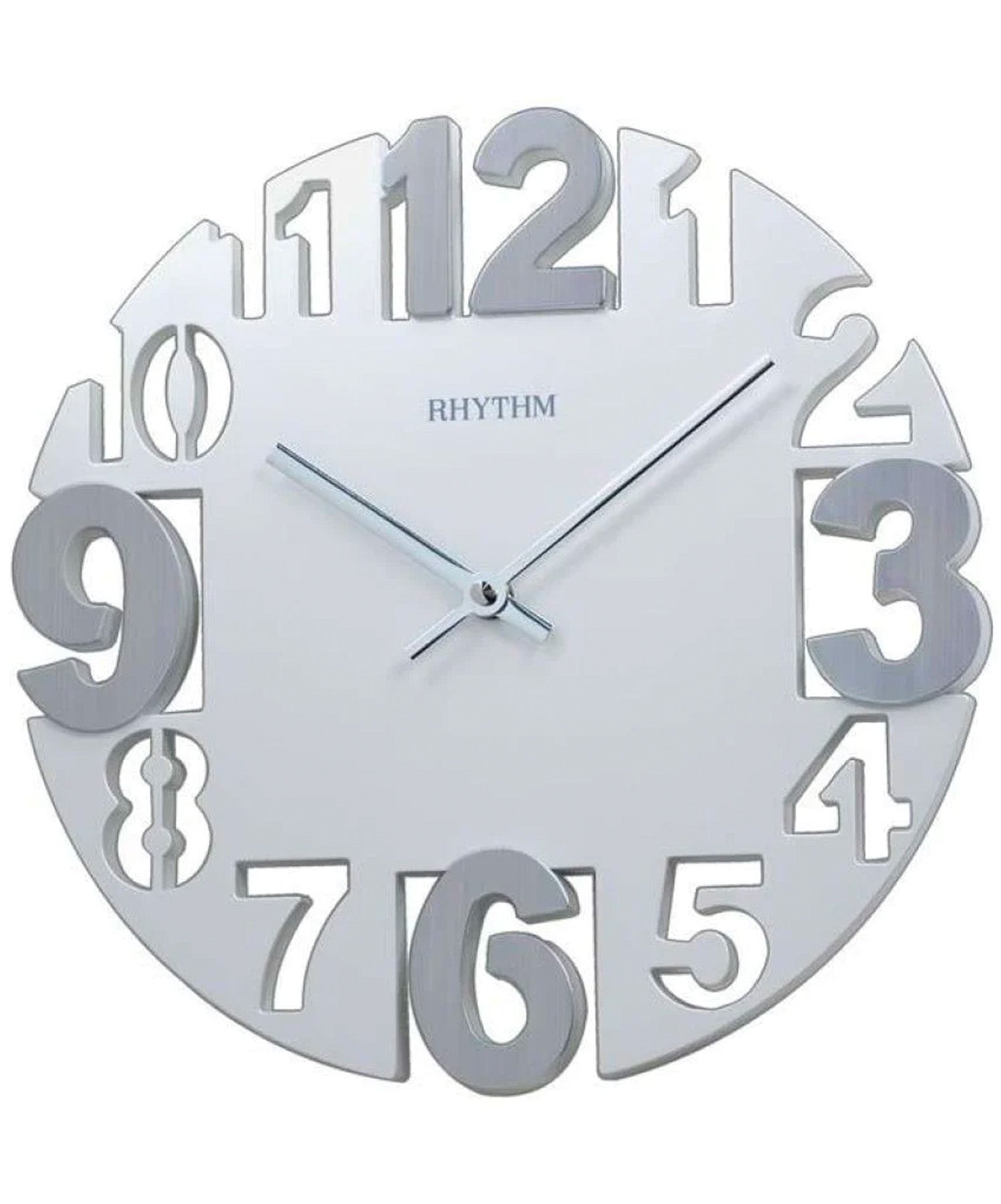 Rhythm, Value Added 3D Numerals Wall Clock, CMG767NR03