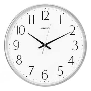 Rhythm Wall Clock, Silent Silky Move, CMG817NR19