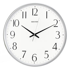 Rhythm Wall Clock, Silent Silky Move, CMG817NR19