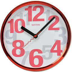 Rhythm Wall Clock Silent Silky Move, CMG839ER01