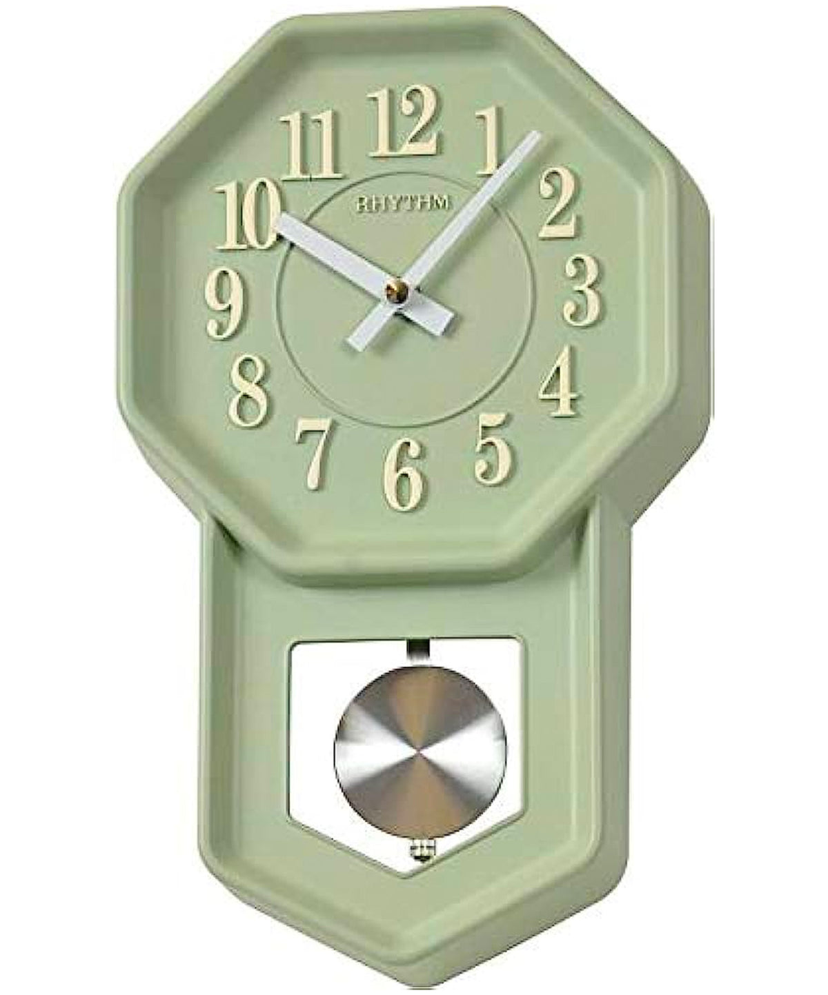 Rhythm, Pendulum Analog Wall Clock, CMP545NR05