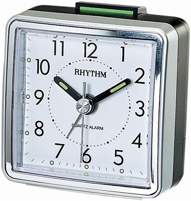 Rhythm Alarm Clock,With Beep Sound, CRE210NR19