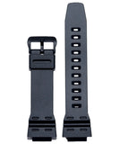 Casio Original Black Resin Band Watch Strap 24mm, CST10600971