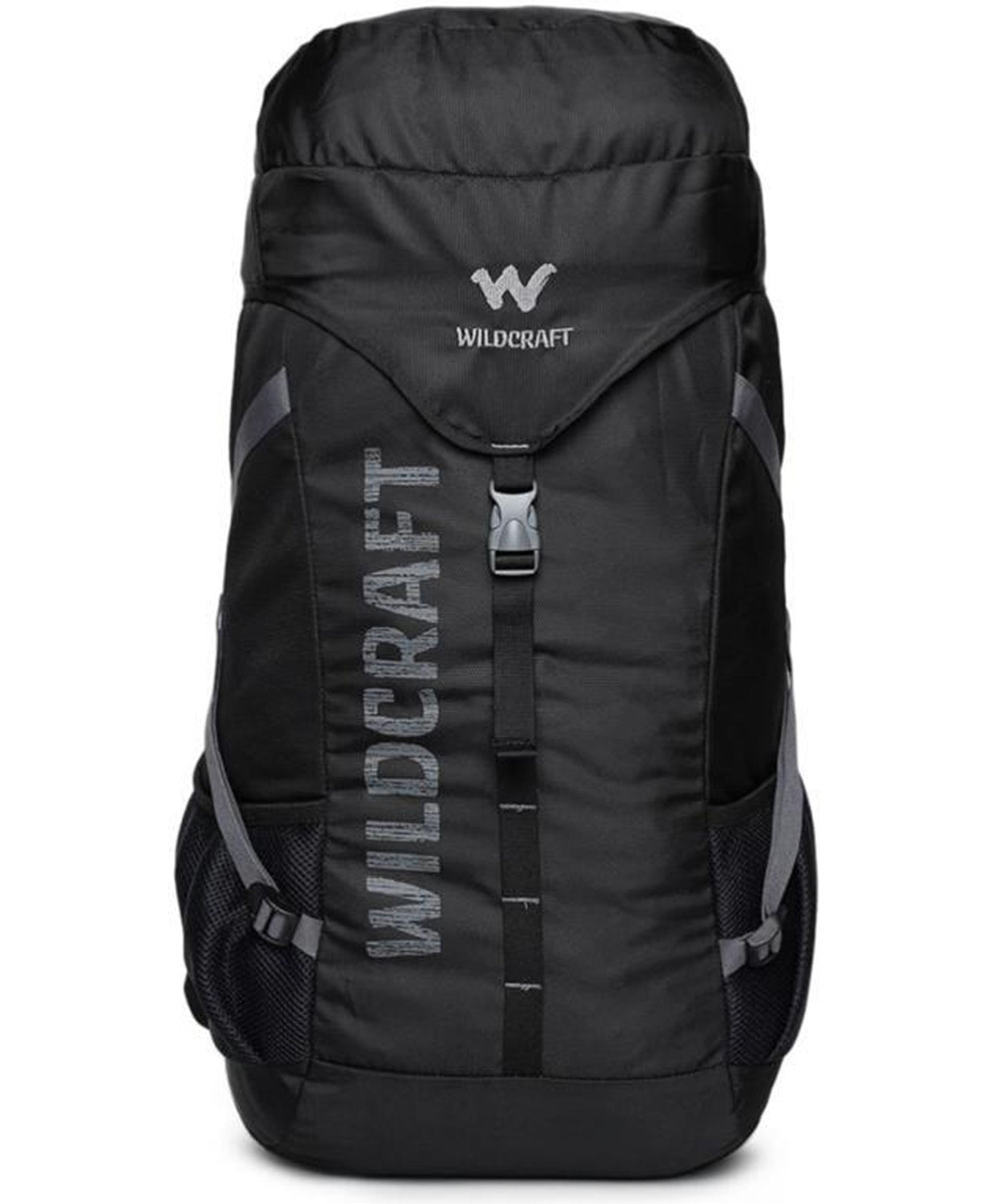 Wildcraft Everest 45ltr Black Grey Camping Backpack, EVEREST45 BLKGRY