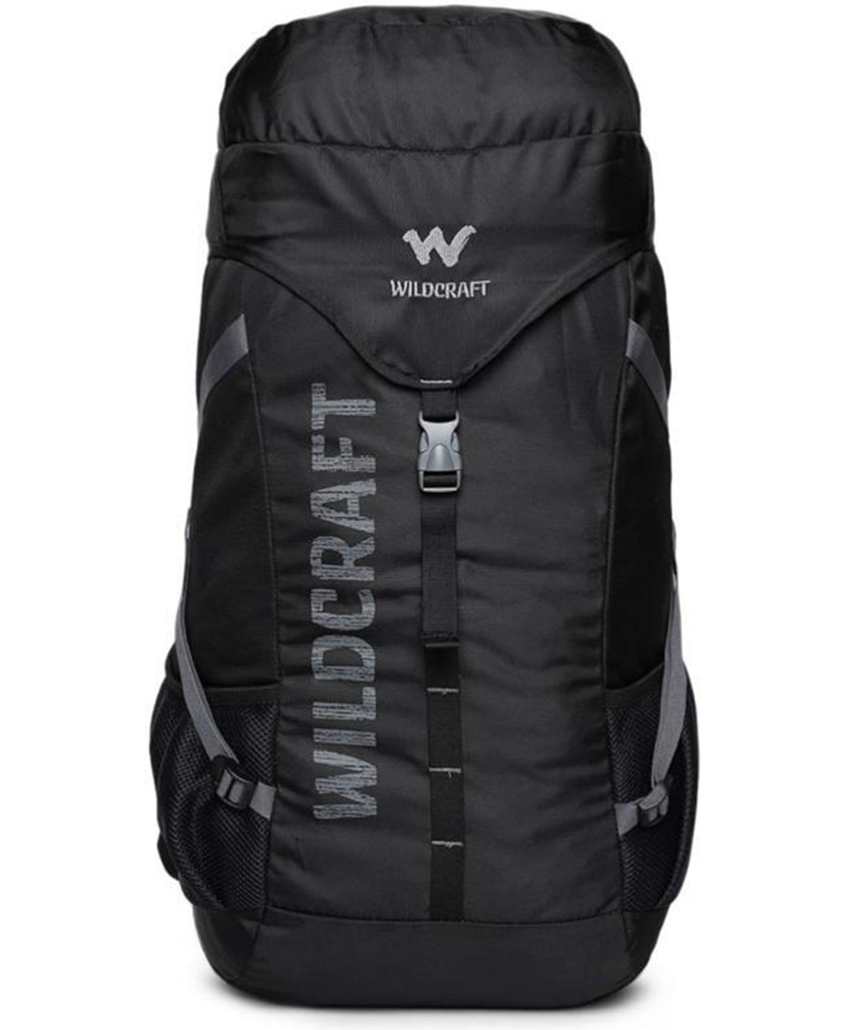 Wildcraft Everest 45ltr Black Grey Camping Backpack, EVEREST45 BLKGRY