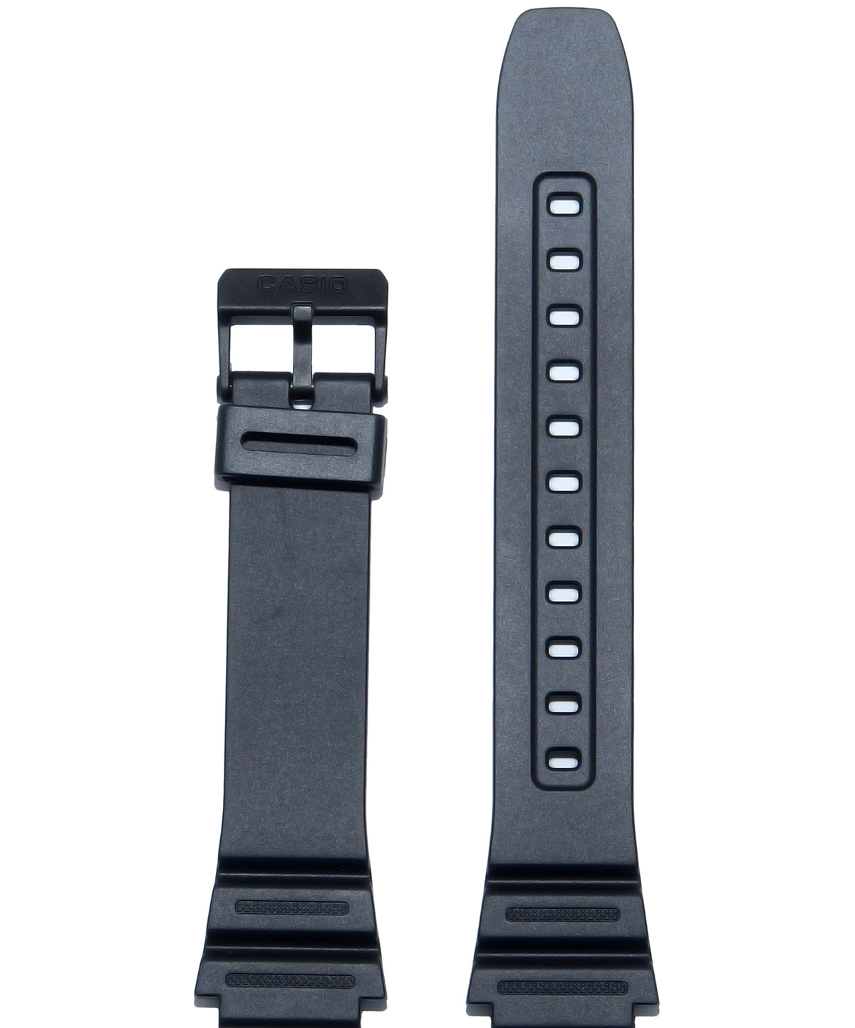 Casio Original Black Resin Band Watch Strap 24.5mm, CST10365960