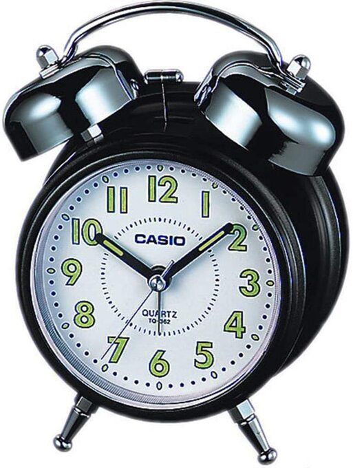 Casio bell sound analog alarm clock , TQ-362-1BDF