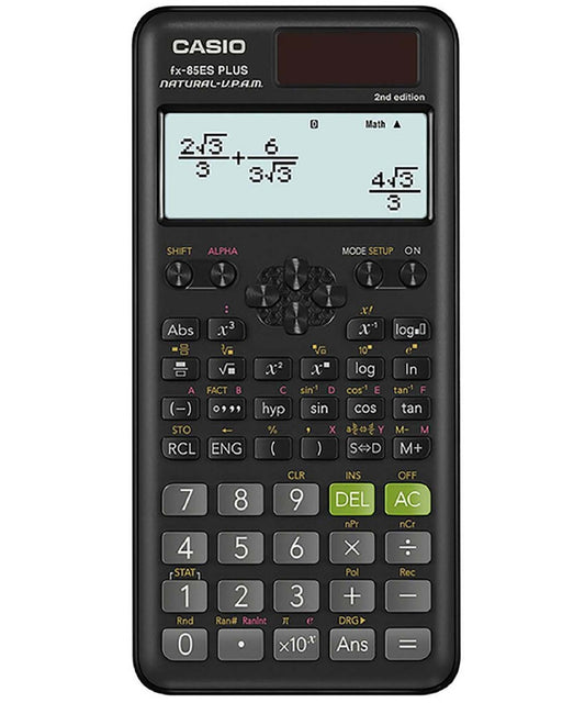 Casio Calculator FX85ES silver dial calculator