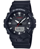 G-Shock Men's Analog & Digital Watch Combo, Black Dial Black Resin Band, GBA-800-1ADR