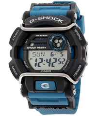 G-Shock Men's Watch Digital, Sporty Design Black Dial Blue Resin Band, GD-400-2DR