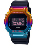 G-Shock Men's Watch Digital, Multi Colour Dial Black resin Band, GM-5600SN-1DR