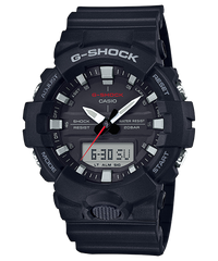 G-Shock Men's Watch Analog & Digital Combo, Black Dial Black Resin Band, GA-800-1ADR