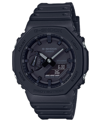 G-Shock Men's Watch Analog & Digital Combo, Black Dial  Black Resin Band, GA-2100-1A1DR