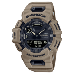 G-Shock Men's Analog & Digital Watch, Combo, Black Dial Sand Beige Resin Band With Bluetooth Connectivity, GBA-900UU-5ADR