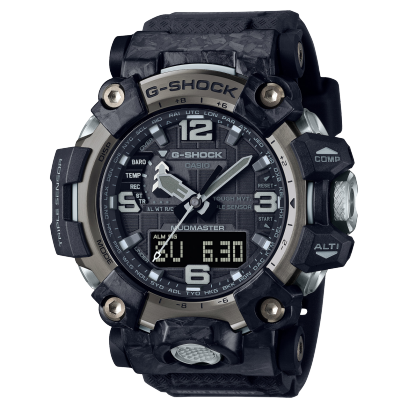 G-Shock Mudmaster Solar Triple Sensor Black Dial Men's Watch, GWG-2000-1A1DR