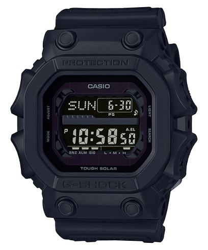 G-Shock Digital Black Dial Black Resin Band Watch for Men, GX-56BB-1DR