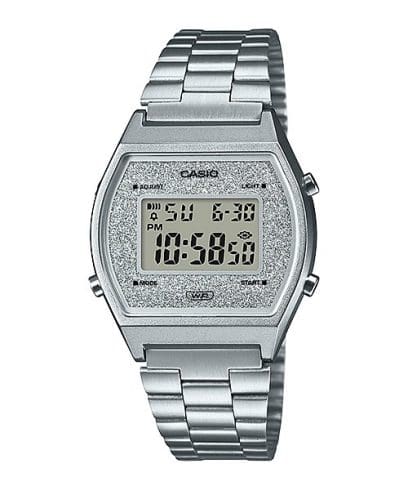Casio unisex analog watch, silver dial with comfortable strap, model CS-B640WDG-7DF, Bahrain