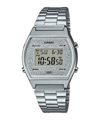 Casio Unisex watch, Silver Dial Silver Stainless Steel Strap, B640WDG-7DF